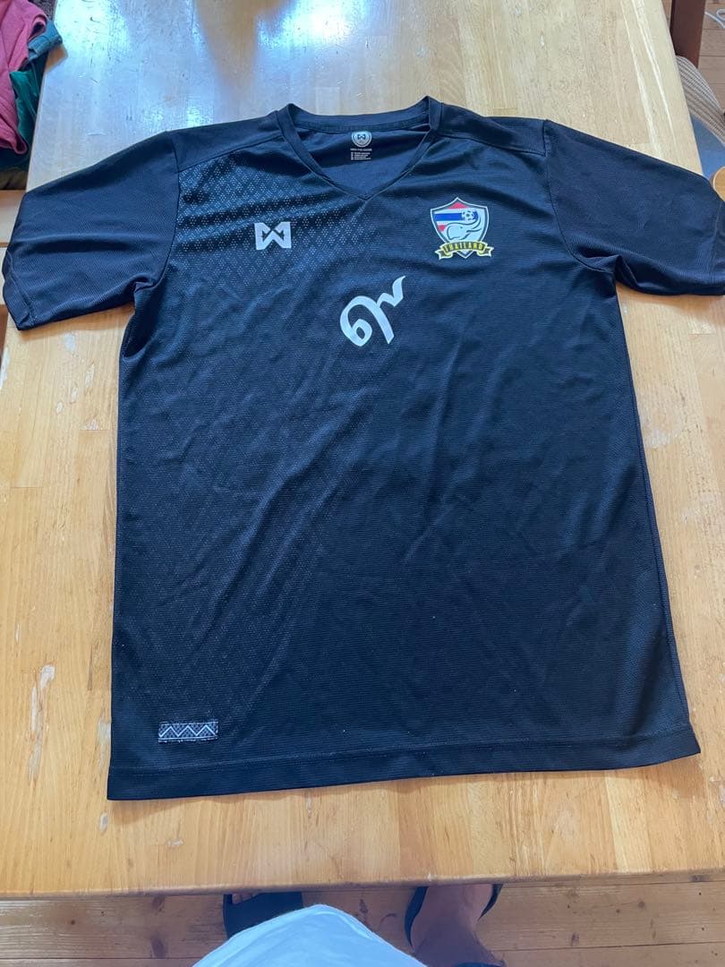 タイ代表 サッカーシャツ XL 黒