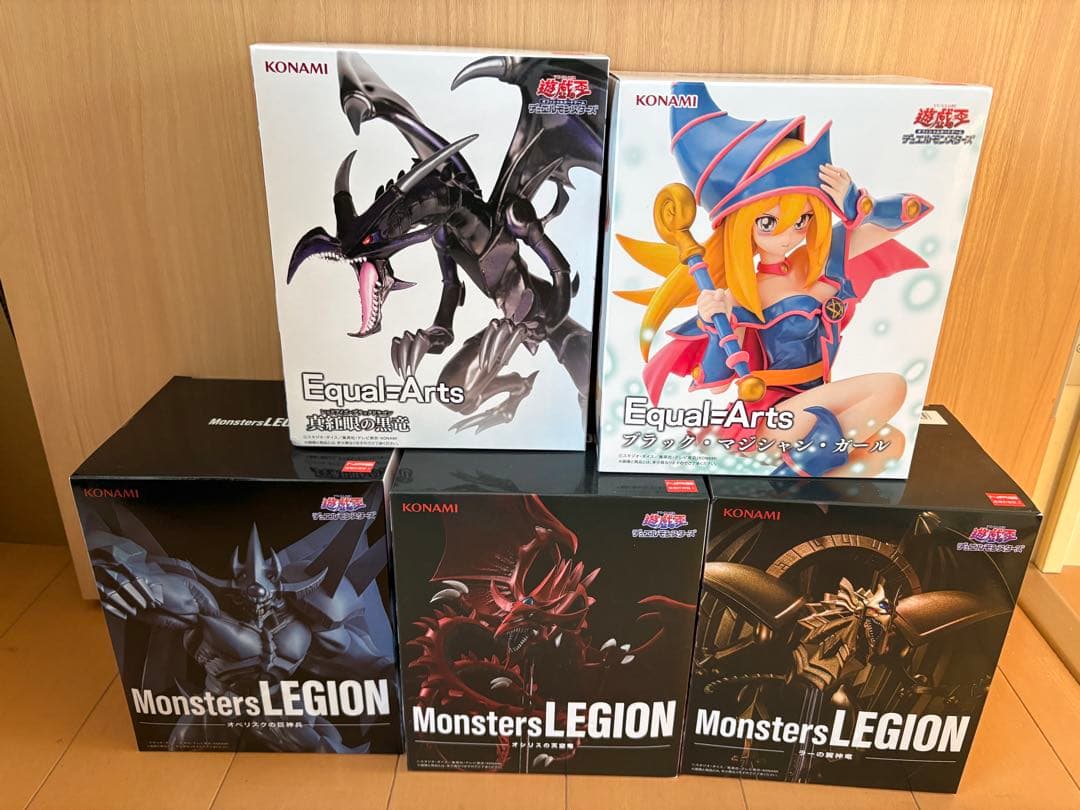 遊戯王 Monster LEGION 三幻神 フィギュア オシリスの天空竜