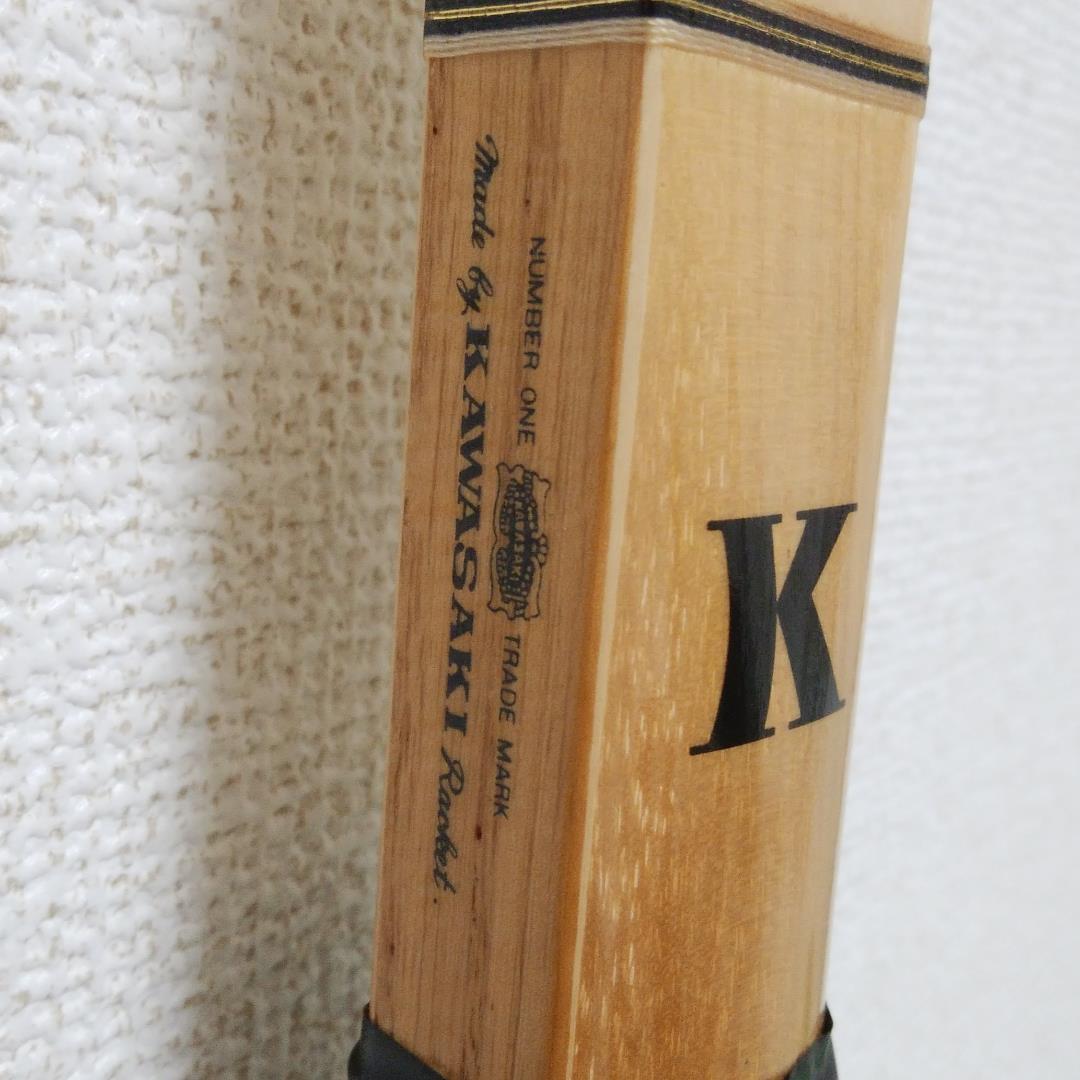 ★sale★KAWASAKI硬式テニス木製ラケット\"GrandSlam\"