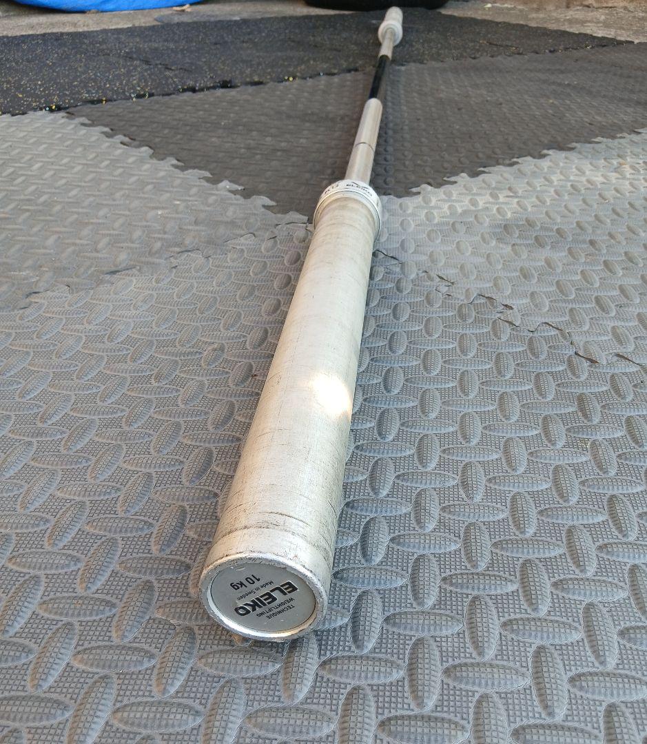 ELEIKO ウェイトリフティング テクニックバー 10kg