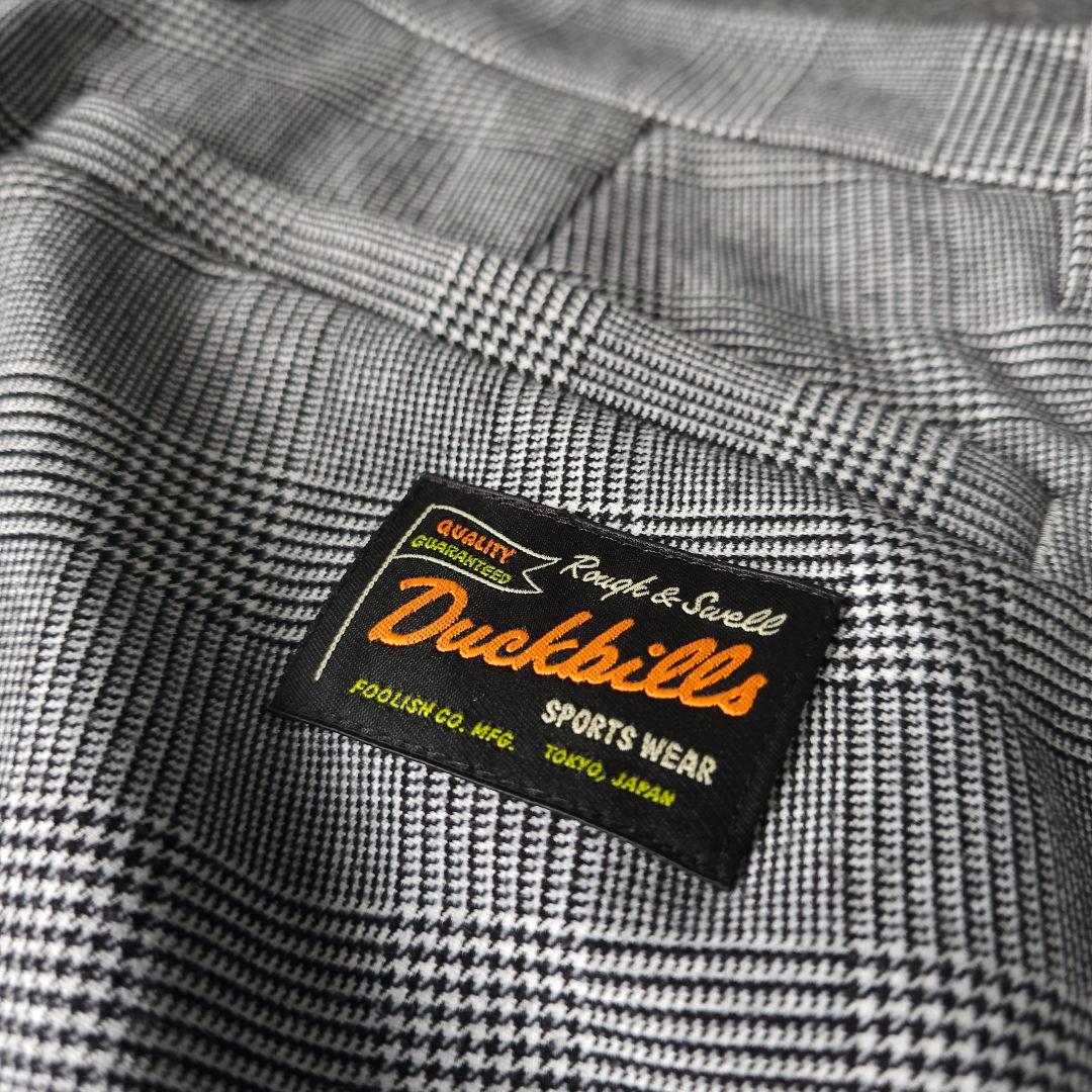 【ラフアンドスウェル】サイドライン×グレンチェック総柄 ゴルフパンツS