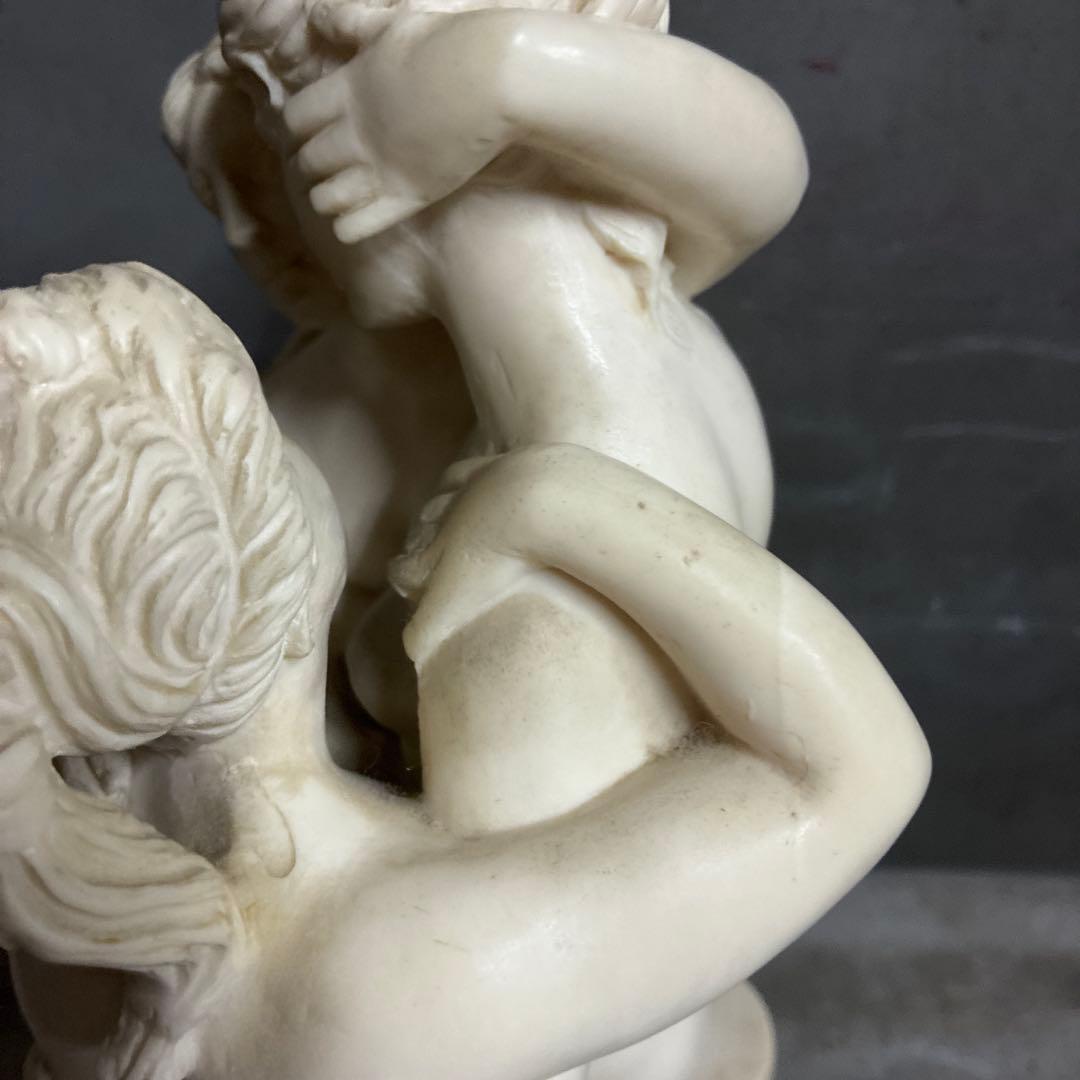 A SANTINI ギリシャ神話 三美神像 裸婦像 西洋彫刻 ITALY