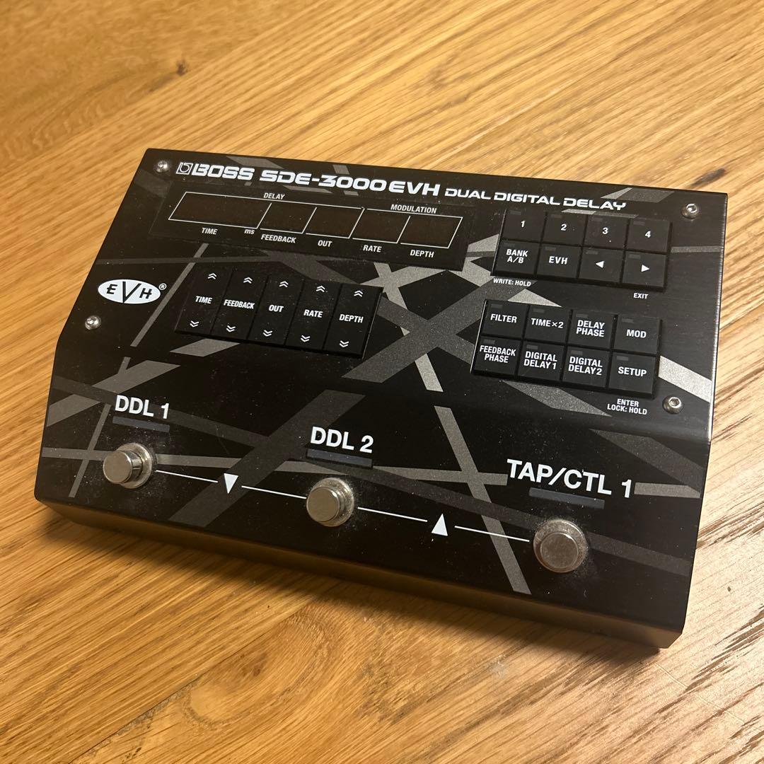ギター BOSS SDE-3000EVH DUAL DIGITAL DELAY