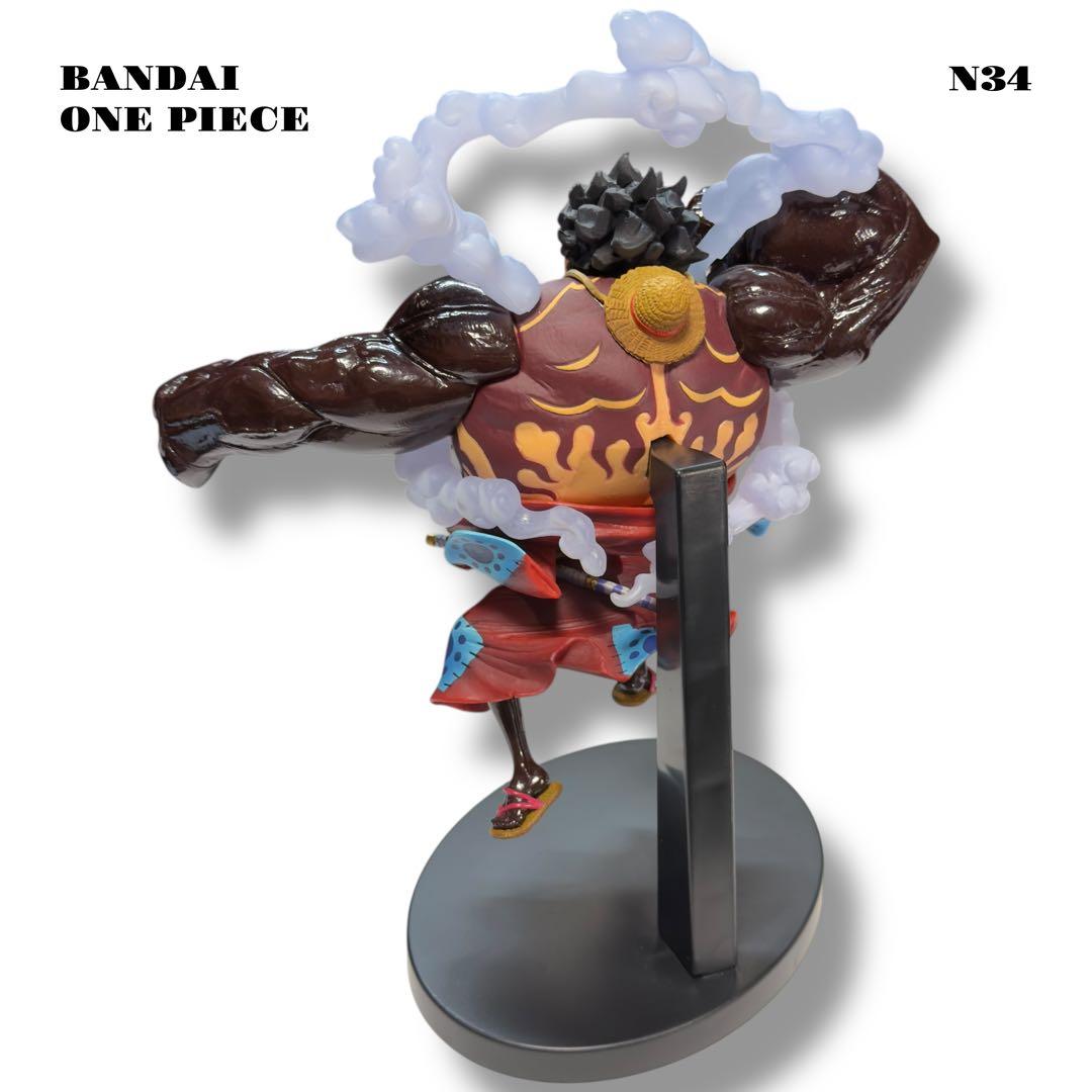 人気品！ BANDAI ONE PIECE フィギュア ルフィ バウンドマン 4
