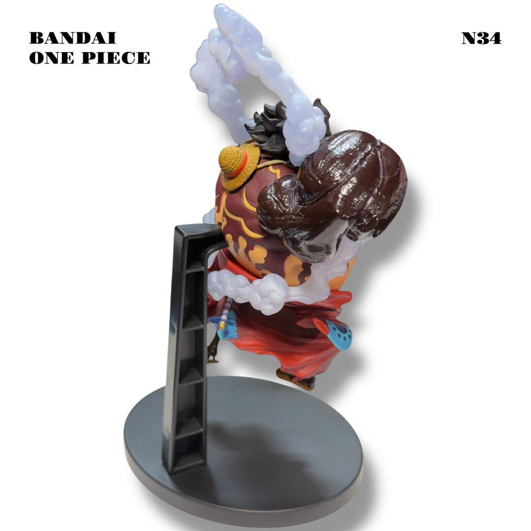 人気品！ BANDAI ONE PIECE フィギュア ルフィ バウンドマン 4