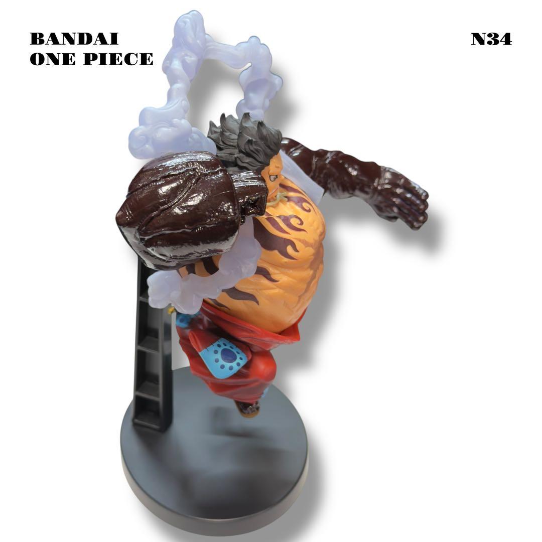 人気品！ BANDAI ONE PIECE フィギュア ルフィ バウンドマン 4