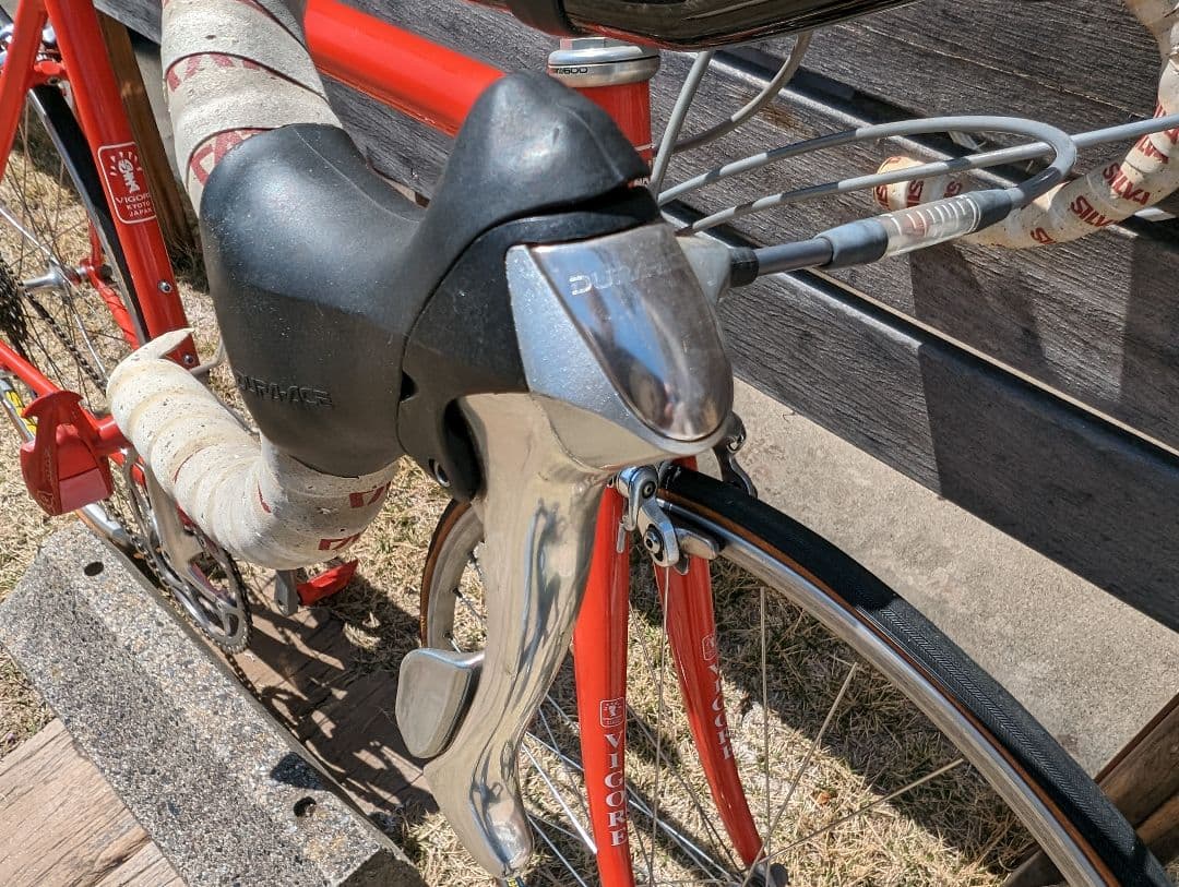 VIGORE フルオーダーロードバイク　練習用ホイール+マビックヘリウム