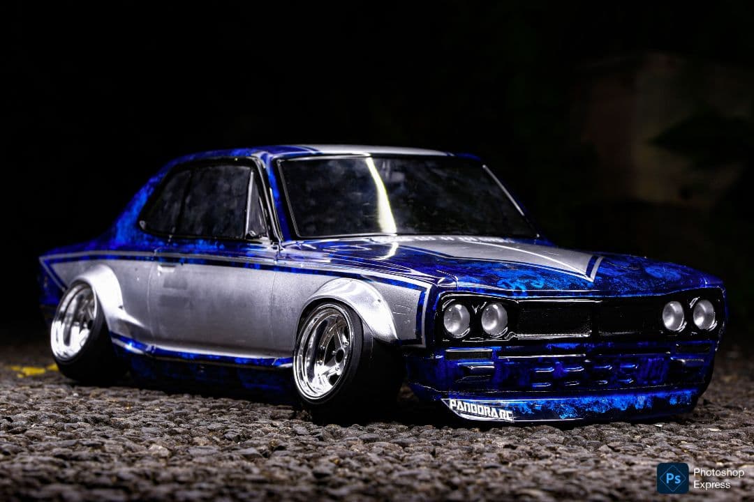 パンドラRC ハコスカ 塗装済みボディ 街道レーサー