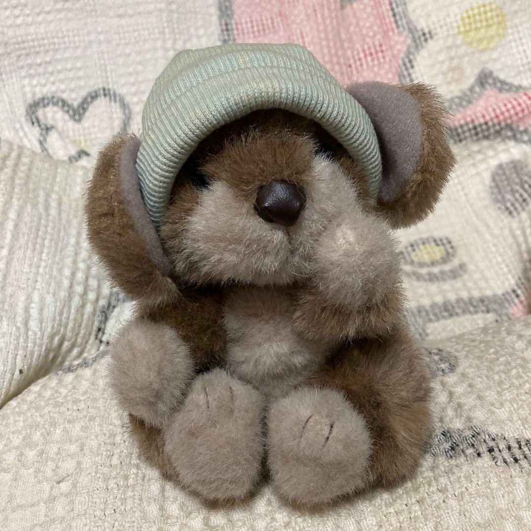 昭和レトロ　ON THE GRASS 犬　ぬいぐるみ　中古品