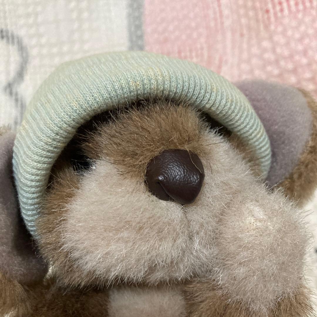 昭和レトロ　ON THE GRASS 犬　ぬいぐるみ　中古品