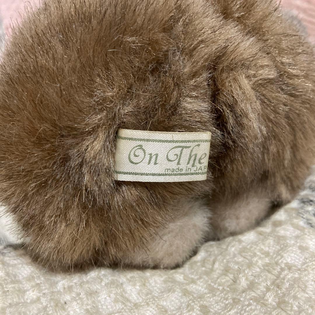 昭和レトロ　ON THE GRASS 犬　ぬいぐるみ　中古品