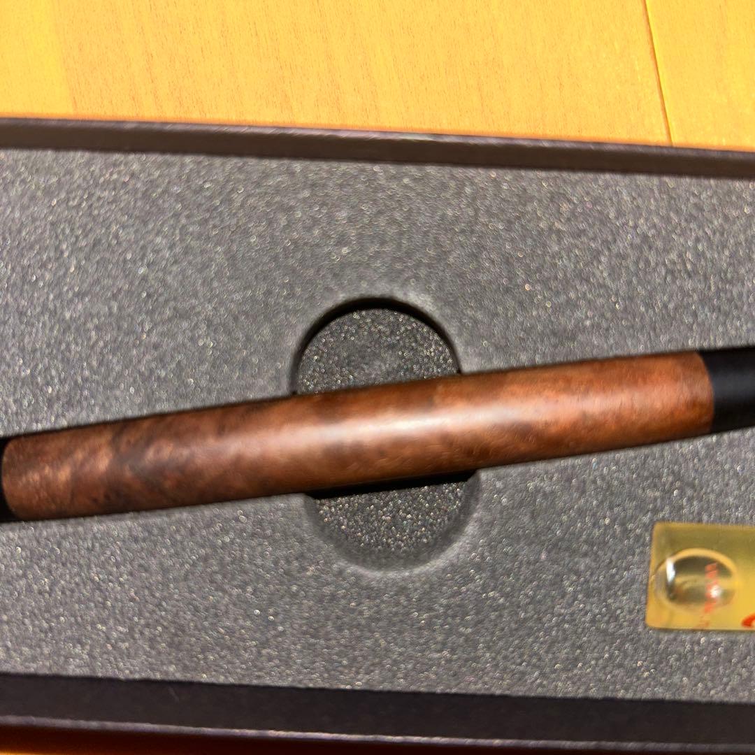 野原工芸　クラロウォルナット　シャーペン0.5 ゴールド 保証書付き