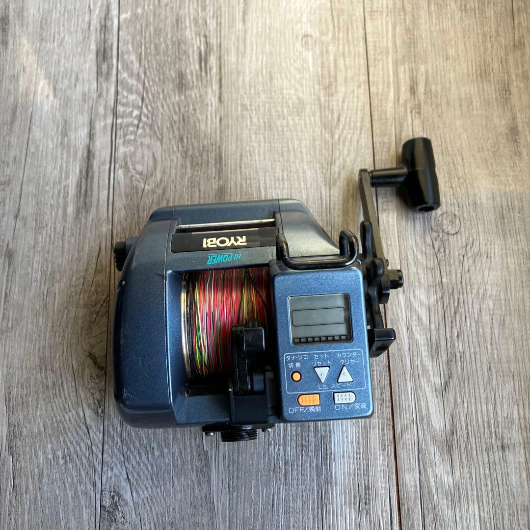 3F 【希少】RYOBI リョービ AD電動60 HI-POWER 電動リール