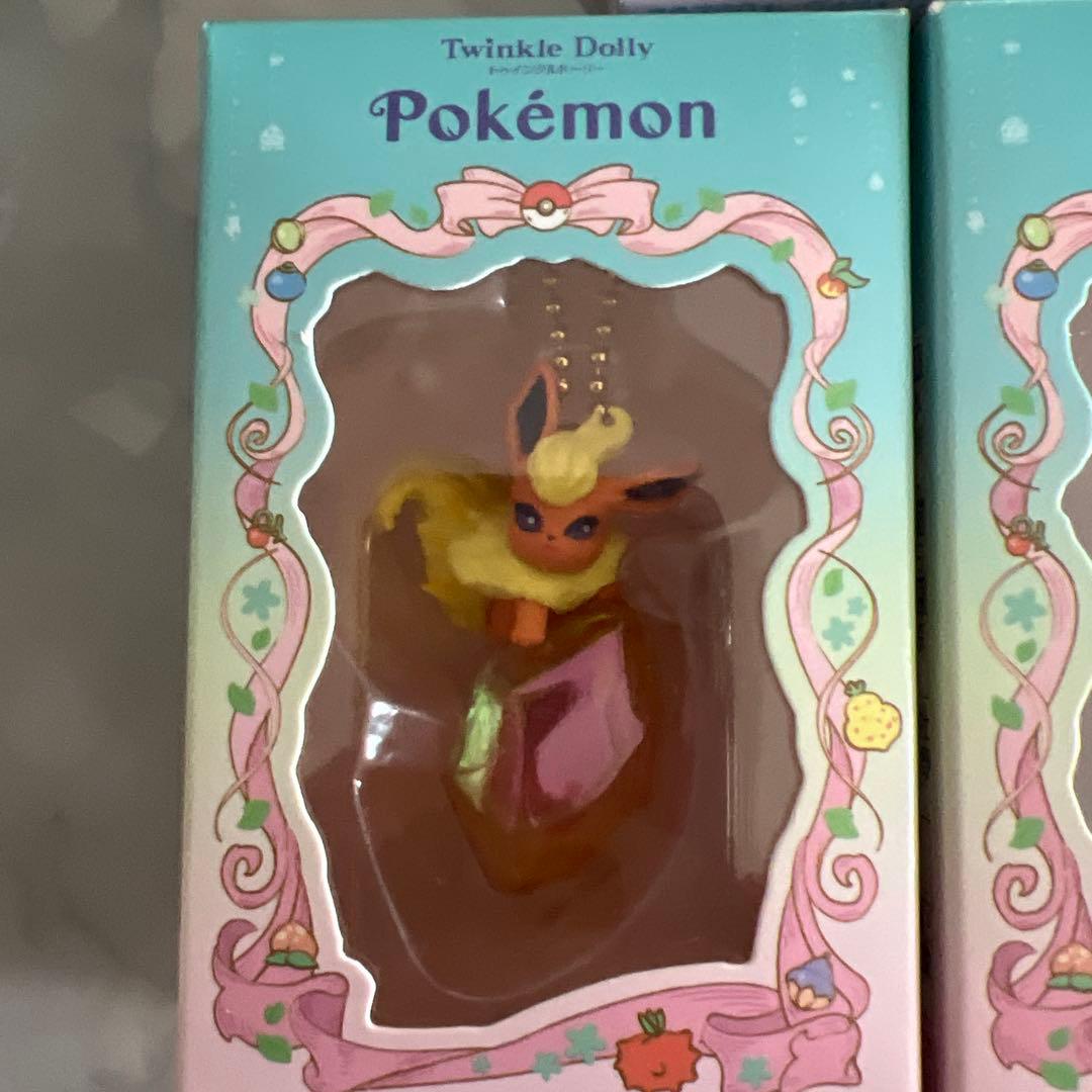 ポケモン とぅいんくるどーり アクリルキーホルダー 5種セット レアポケモン