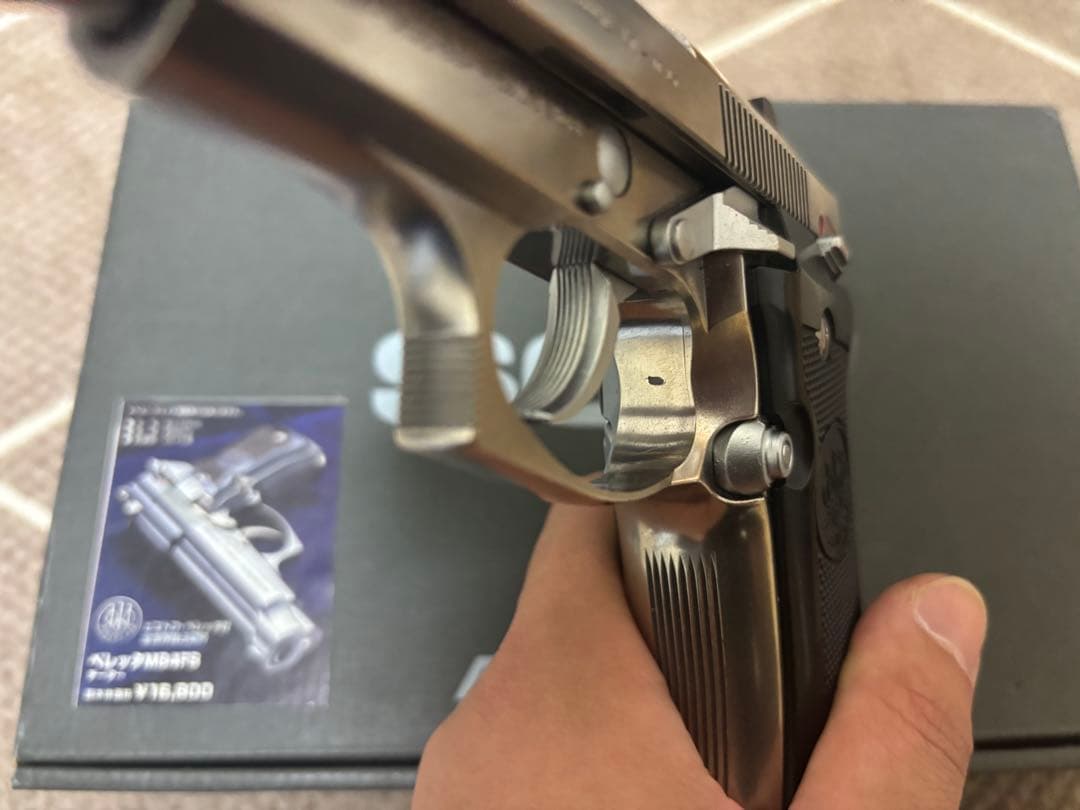 WA ベレッタM84FSチーター シルバーモデル