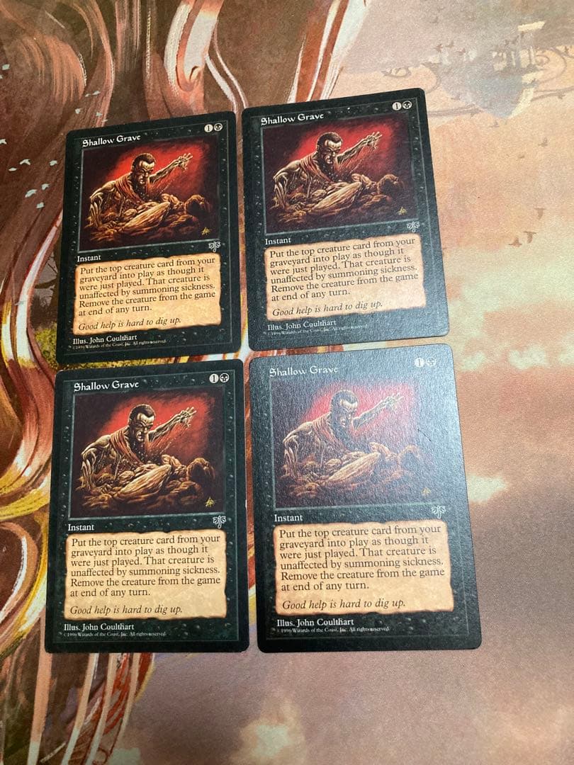 Shallow Grave 浅すぎる墓穴　英語　4枚