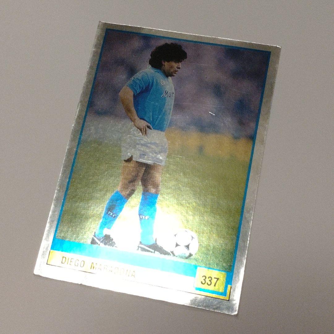 【激レア】ディエゴ・マラドーナ ナポリ時代 未使用ステッカー