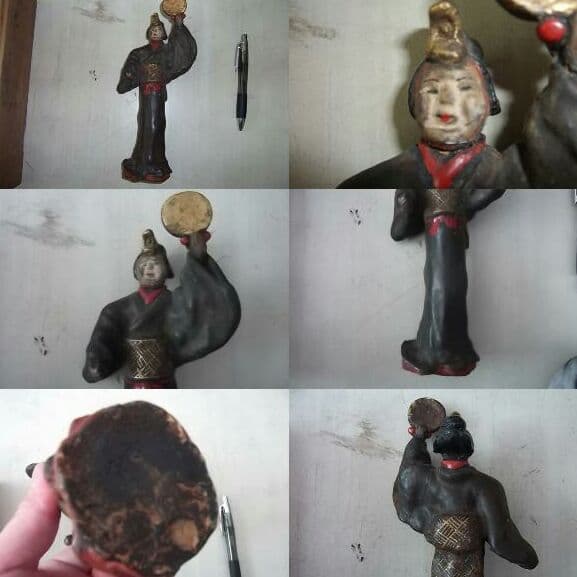 AK1548　鵤幸右衛門作 七偶 人形