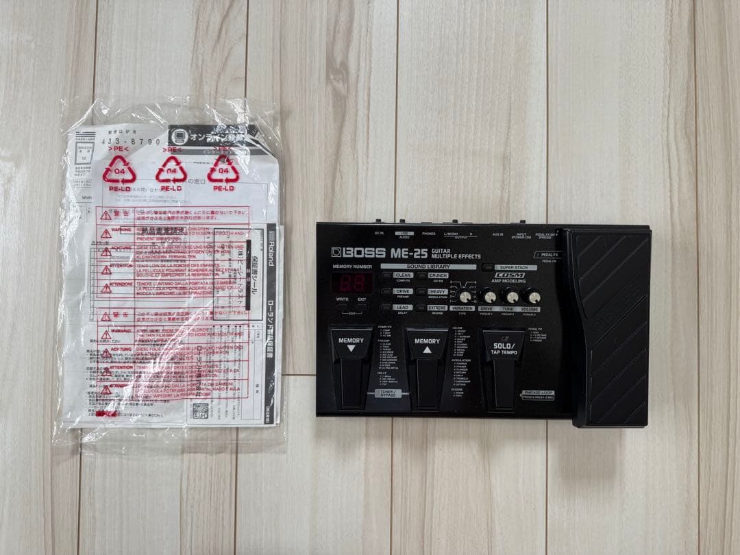 ✨BOSS マルチエフェクター ME-25✨