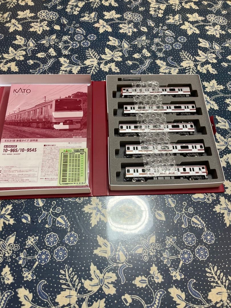 KATO E531 赤電タイプ　10両基本＋5両付属編成セット