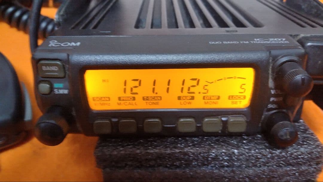 ICOMディユアルバンド…IC-207 受信改造済