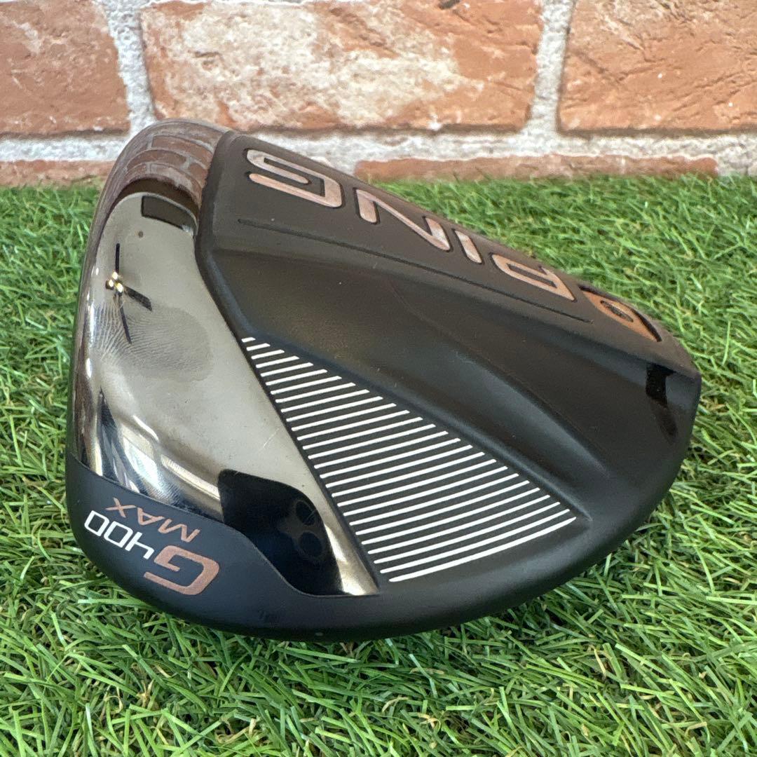 ‼️ピン G400 マックス 9度 ドライバー 1W ヘッドのみ クラウン綺麗‼️