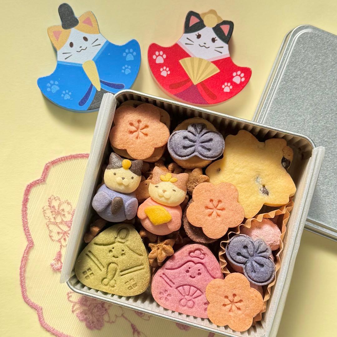 nameko様おまとめページ ひな祭り缶 ＆ 小BOXセット