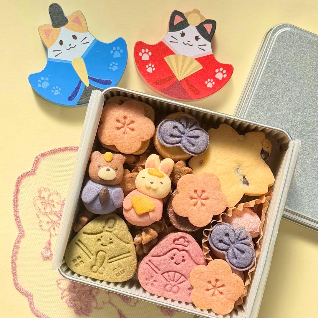 nameko様おまとめページ ひな祭り缶 ＆ 小BOXセット