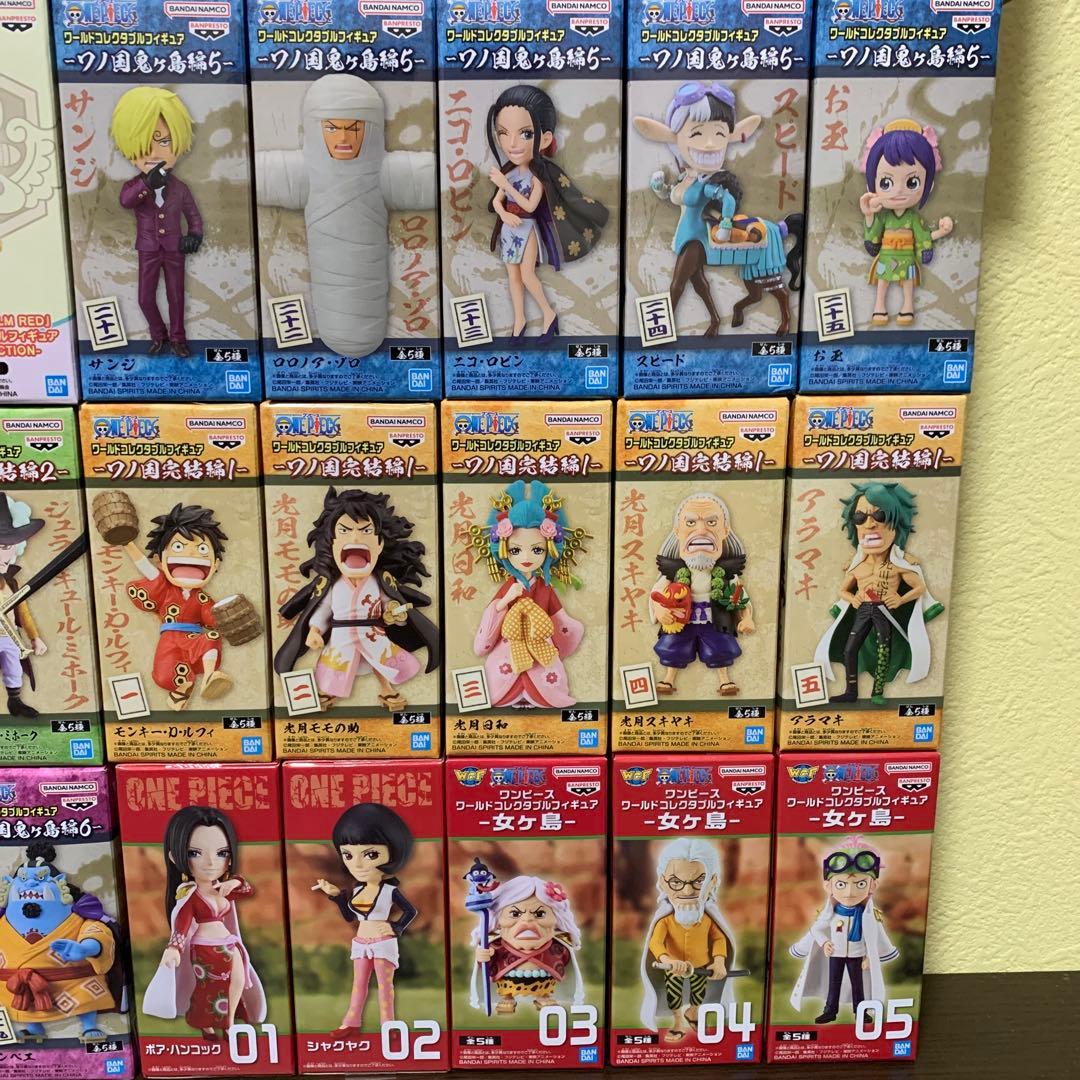 ワンピース ワーコレ　ワールドコレクタブルフィギュア　まとめ売り　86個
