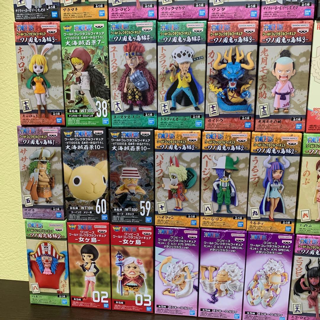 ワンピース ワーコレ　ワールドコレクタブルフィギュア　まとめ売り　86個