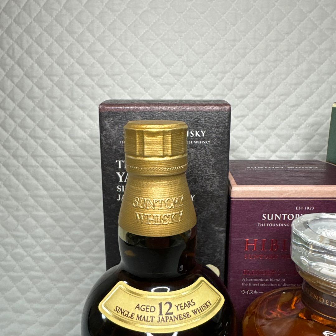 ☆サントリー 山崎12年・響BC・白州12年 700ml 化粧箱付 3本セット☆