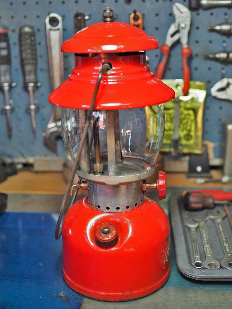 絶好調1960年4月 コールマン 200A ランタン（イエローボーダー） t88