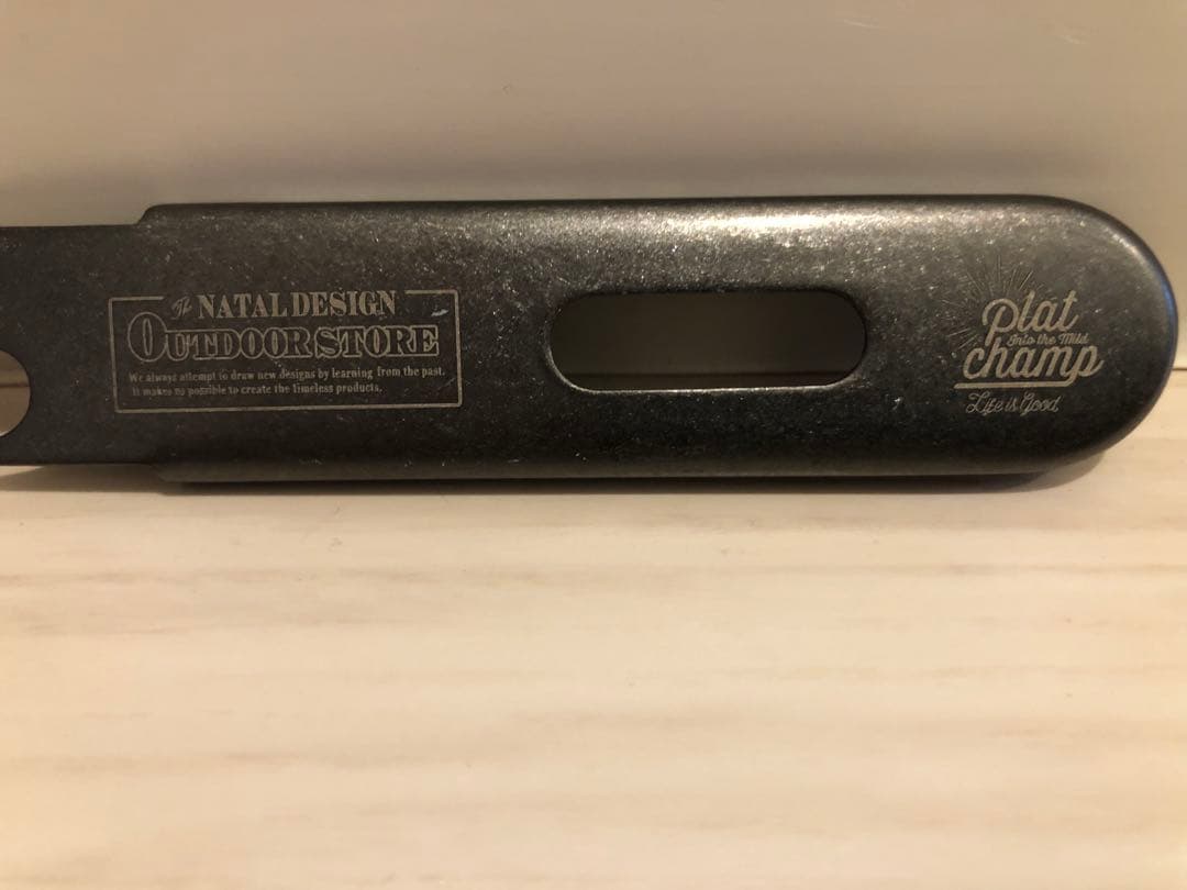 ① ネイタルデザイン プラットチャンプ プレート カトラリー キャンプ 登山