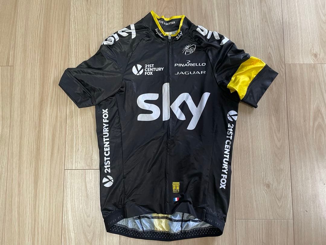 Rapha TeamSky TDF2015 最終戦レプリカジャージ　XS