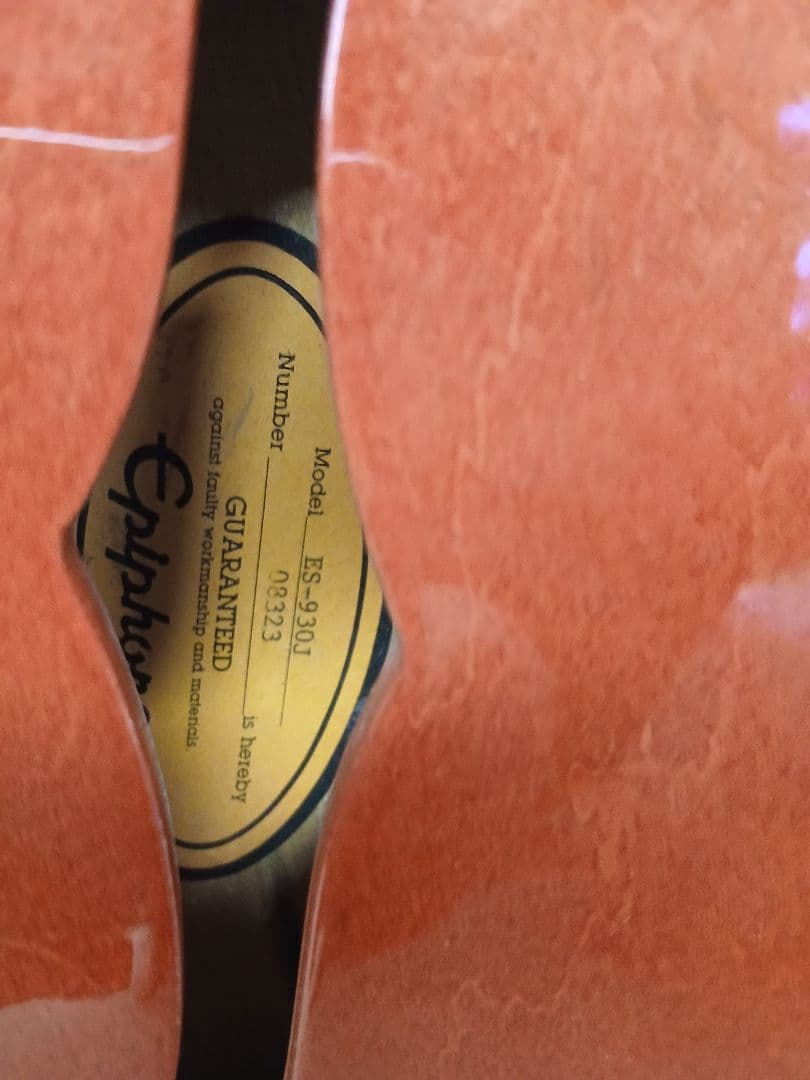 91年製Epiphone ES-930J 美品　寺田楽器メイド　フルアコ 日本製