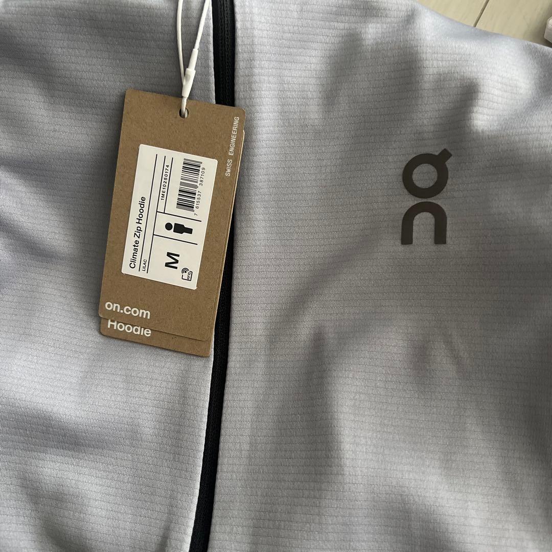 On climate zip Hoodie M ライラック