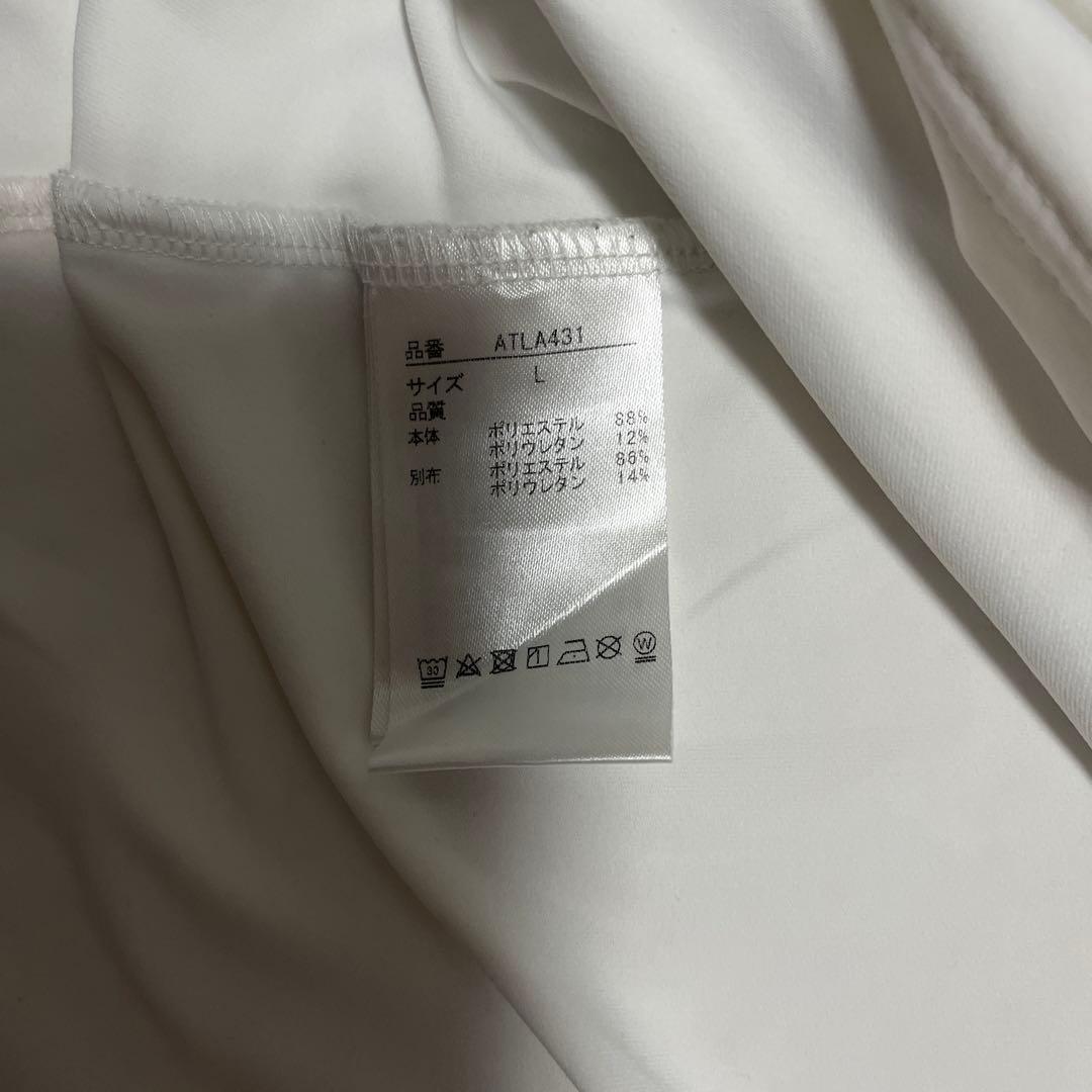 アドミラル　テニスウェア　セットアップ　ホワイト（レディースL）