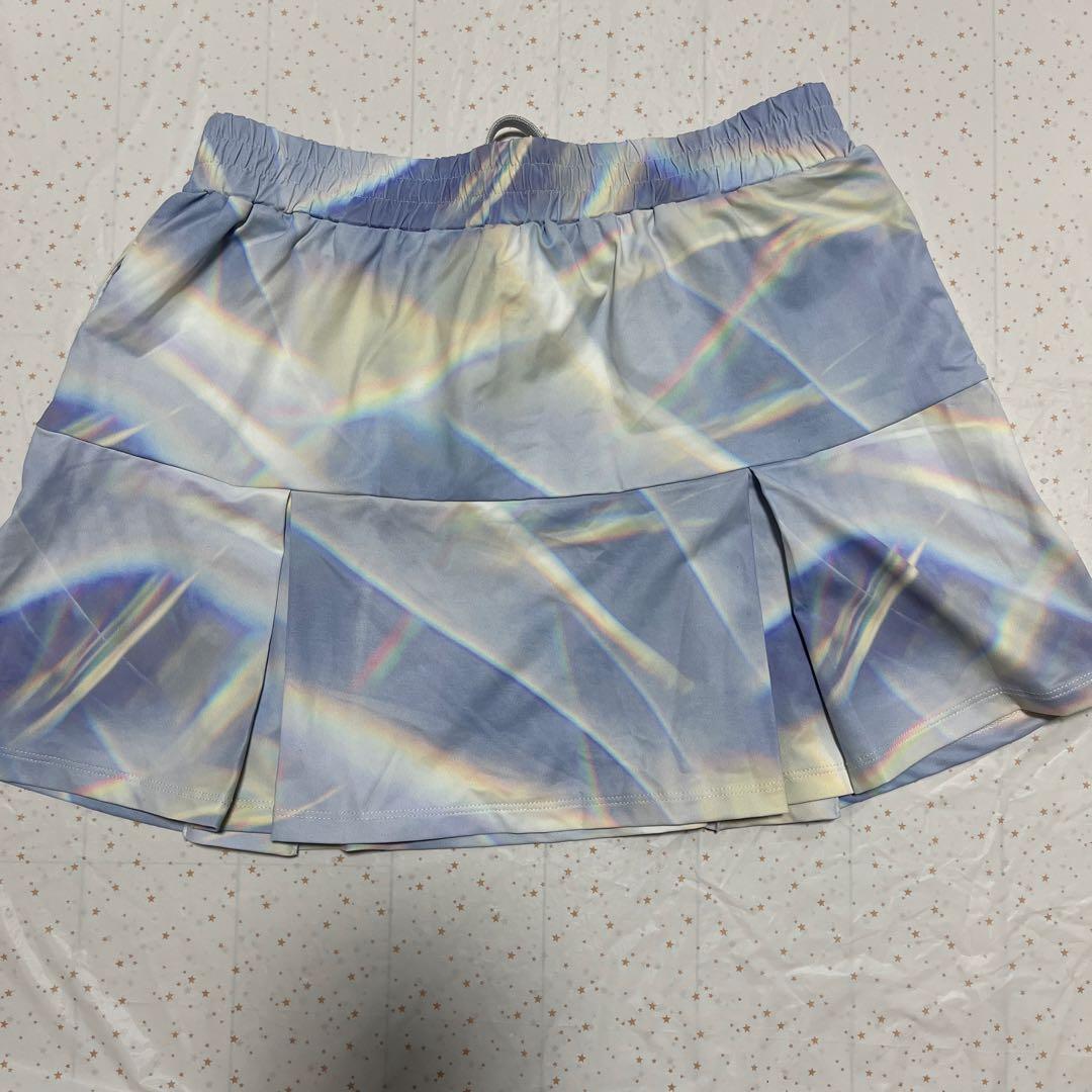 アドミラル　テニスウェア　セットアップ　ホワイト（レディースL）