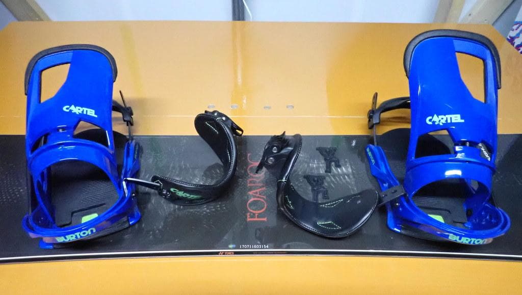 YONEX FOAROC 154cm+BURTON CARTEL M 中古セット