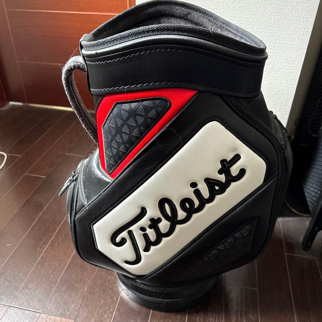 Titleist 輸入バック　黒/白/赤
