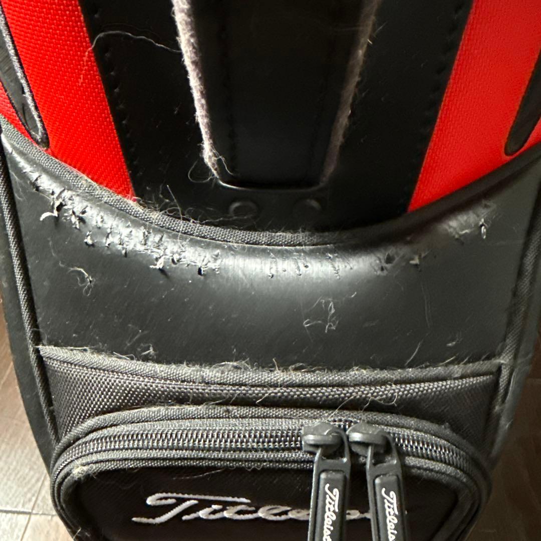 Titleist 輸入バック　黒/白/赤