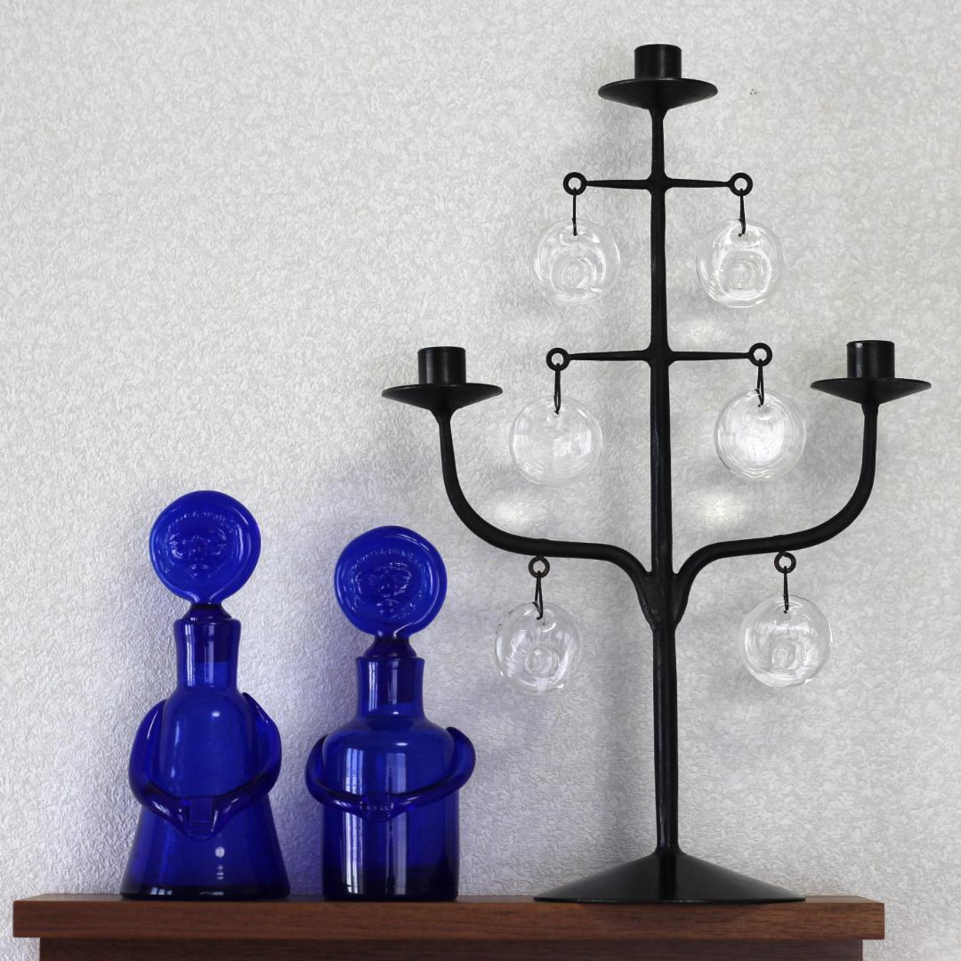 【貴重な大型】エリックホグラン　Erik Hoglund　キャンドルスタンド05