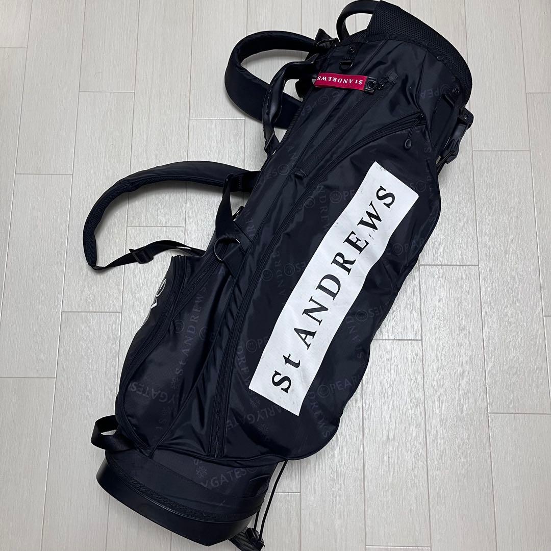 St ANDREWS × PEARLY GATES スタンド式キャディバッグ