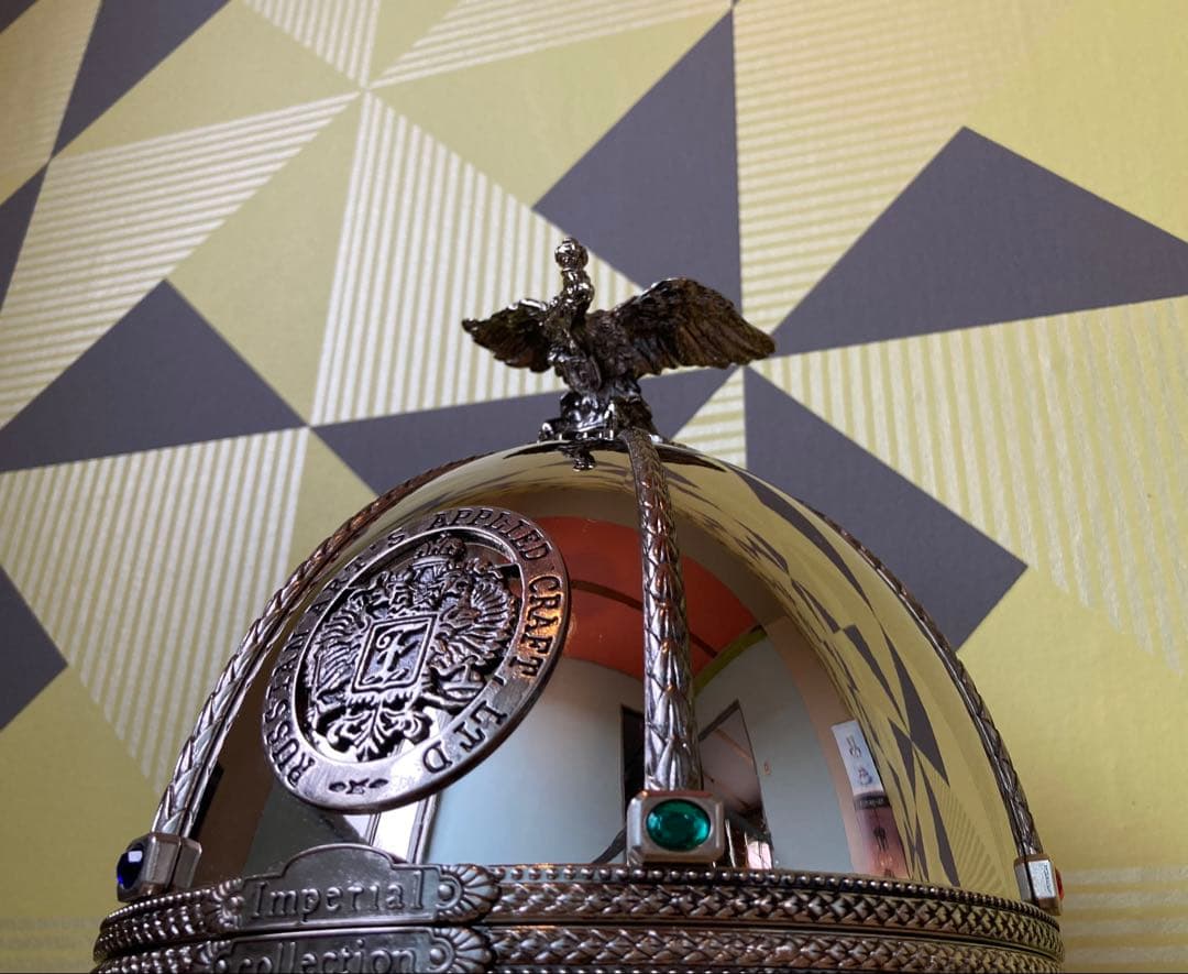 ラドガ インペリアルコレクション シルバー 空瓶 置物 アンティーク オブジェ