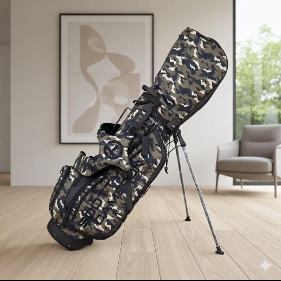 新品未使用　スコッティキャメロン　キャディバッグ　スタンド式　迷彩