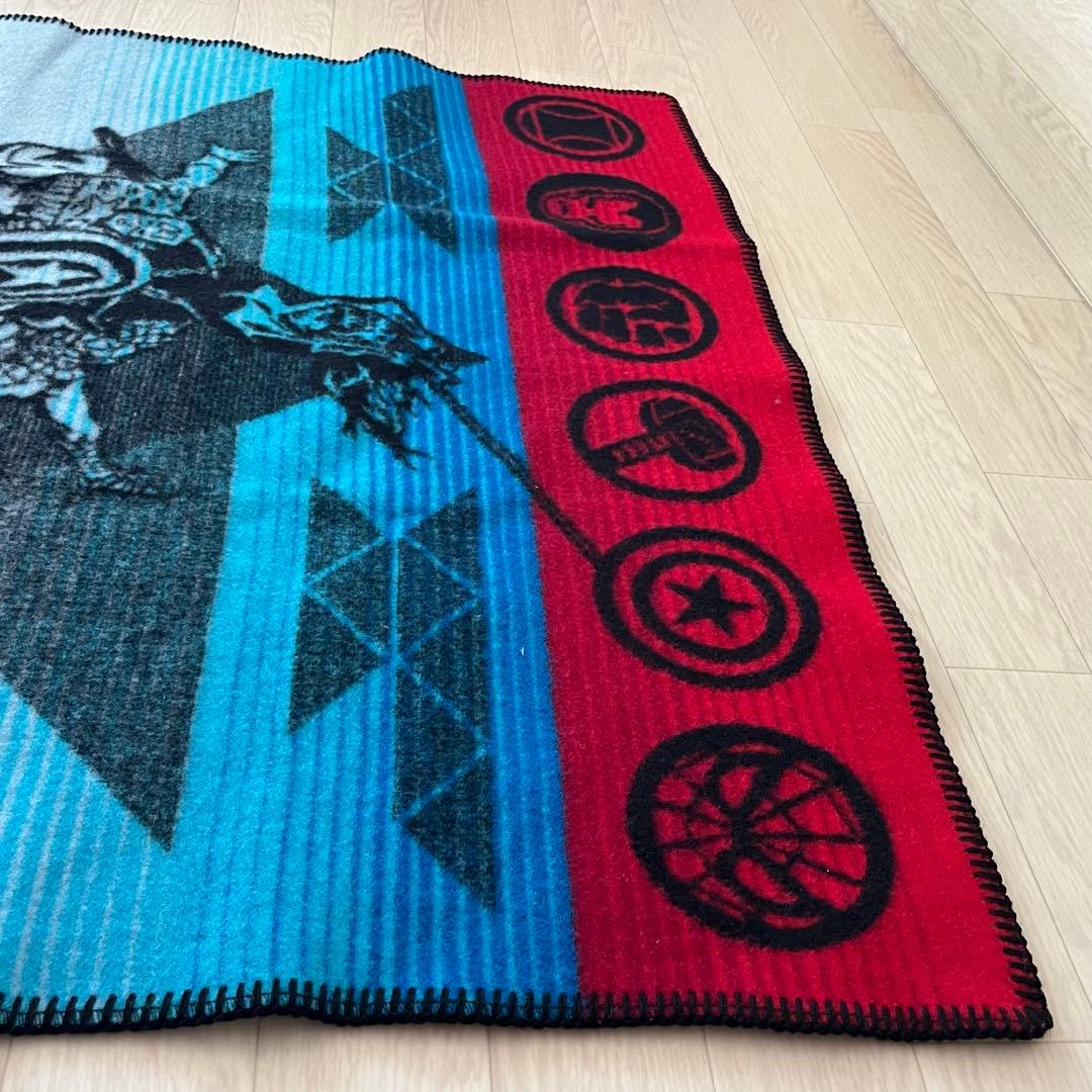 希少 未使用タグ付 PENDLETON × MARVEL ブランケット キャンプ
