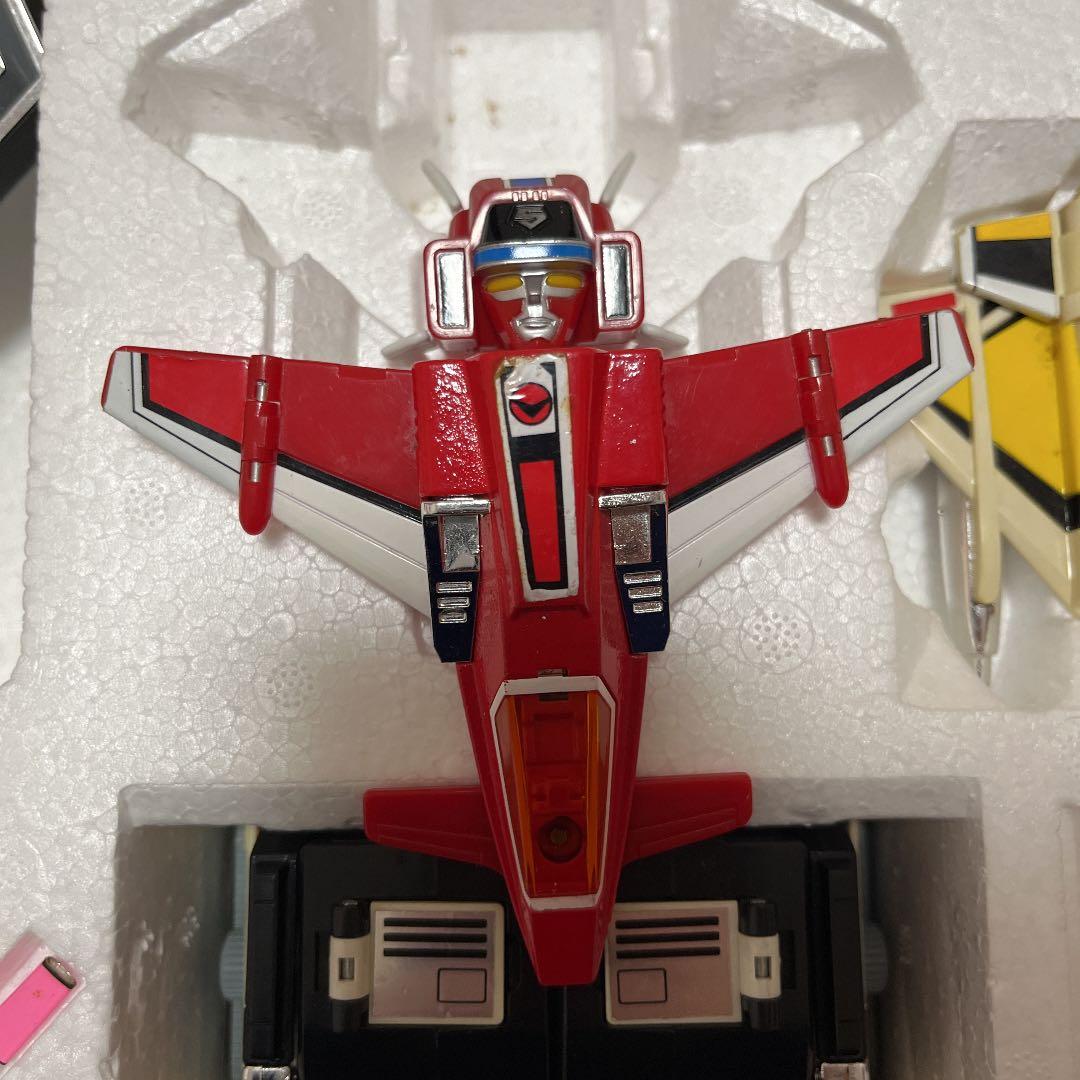 【絶版】【美品】【箱一部破れ】超合金　グレートファイブ　マスクマン