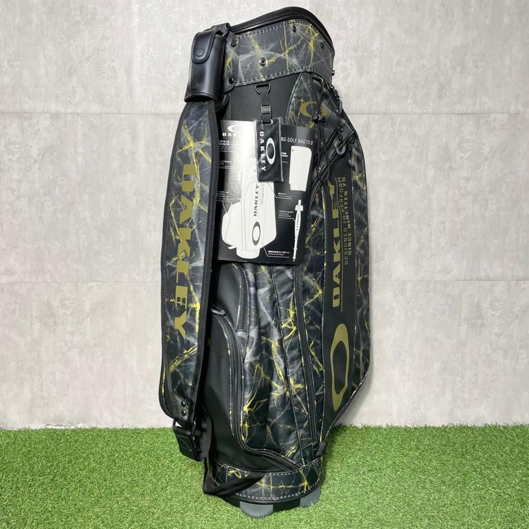 【新品】OAKLEY オークリー キャディバッグ ゴルフバッグ カモフラ柄 迷彩