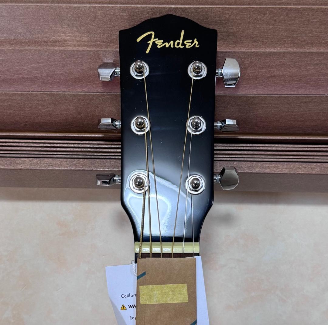 【未使用】Fender エレアコギター CC-60SCE ブラック フェンダー