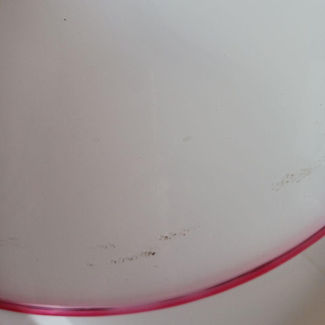 アンティーク吊りオイルランプ　　　ピンクレッド